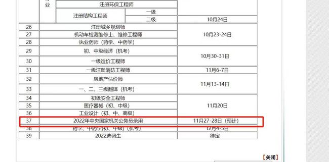 山西公务员定级考试时间（2022年山西省考公务员时间）