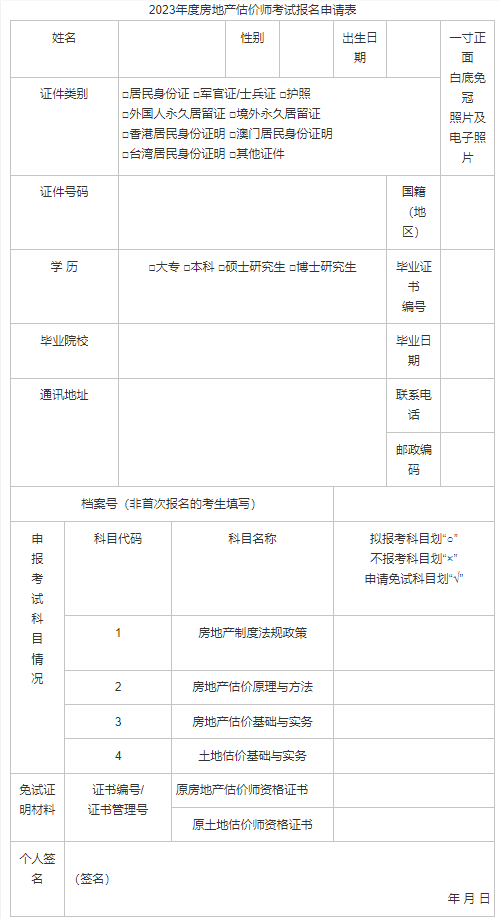 房地产估价师报考条件（房地产估价师报考条件及时间2023）
